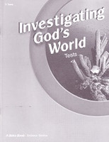 Investigating God's World 5, Tests
