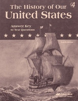 History of Our United States 4, 4th ed., Text Answer Key