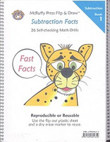 Subtraction Practice Fast Facts, Book 1