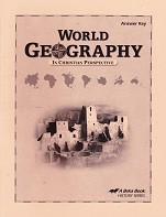 World Geography 9, Text Answer Key
