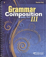 Grammar & Composition III (9), worktext Teacher Key