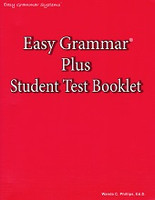 Easy Grammar Plus, Student Test Booklet