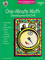 One-Minute Math Developmental Drill, Multiplication Level B