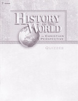 History of the World 7, Quizzes & Quiz Key Set