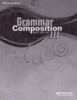 Grammar & Composition III (9), Quiz-Test Key