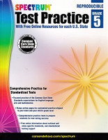 Spectrum Test Practice 5, Common Core State Standards