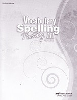 Vocabulary Spelling Poetry III (9), Quizzes & Quiz Key Set