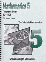 Mathematics 5 LightUnits 501-505, Teacher Edition