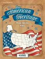 Our American Heritage 3, 6th ed., Map Skills Key