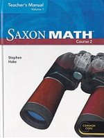 Saxon Math Course 2 (7) 2 Volume Teacher Manual
