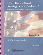 U.S. History-Based Writing Lessons, 2d ed., Volume 2 Set
