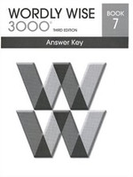 Wordly Wise 3000, Book 7 Answer Key; 3d ed.