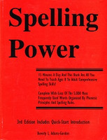 Spelling Power, 3d ed., text