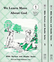 We Learn About God 1, Unit 1, 2-3, 4-5, 3 Vol Teacher Manual