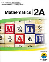 Singapore Primary Math 2A Daily Lesson Plans with Answers