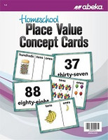 Place Value Concept Cards, Homeschool, Grades 1-2