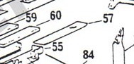 70153 Gear Selector Slide