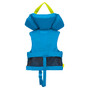 Mustang Lil' Legends 100 Child, Type II PFD (30-50 lbs) - Azure Blue  - Back