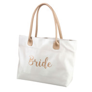 Bride in Gold Tote Bag