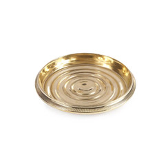 Brass Coin-Edged Bottle Coaster