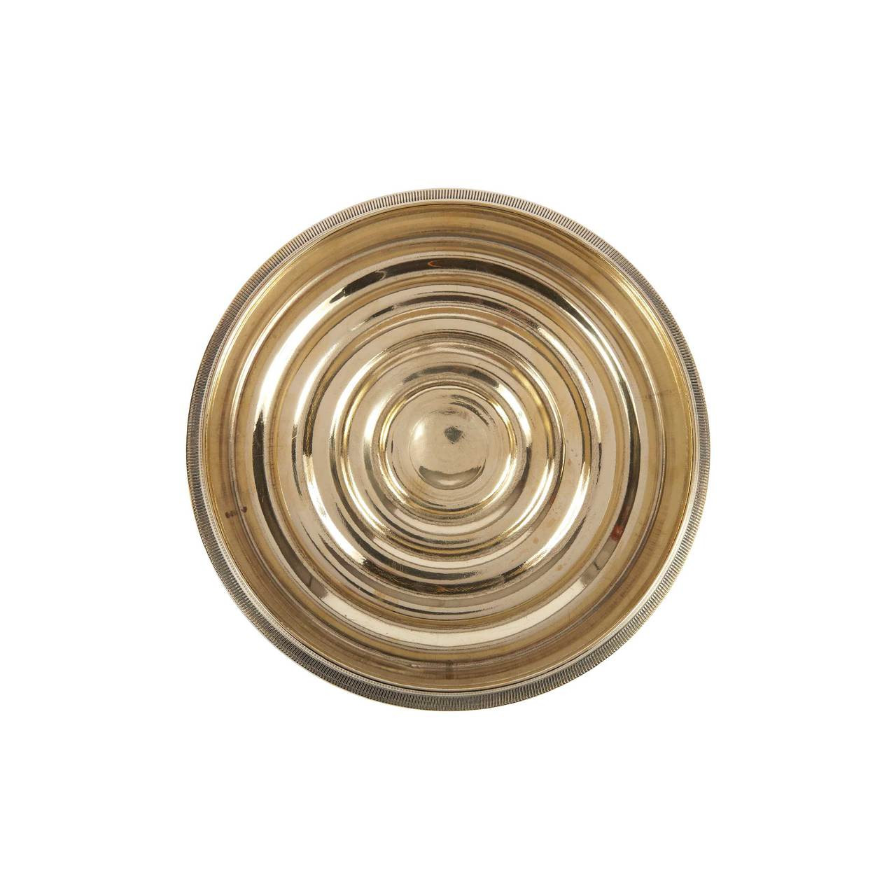 Brass Coin-Edged Bottle Coaster