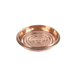 Copper Coin-Edged Bottle Coaster