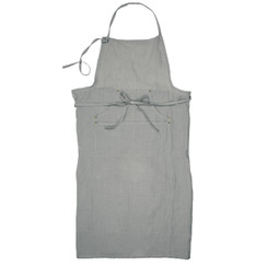 Linen Grand Apron, Dove