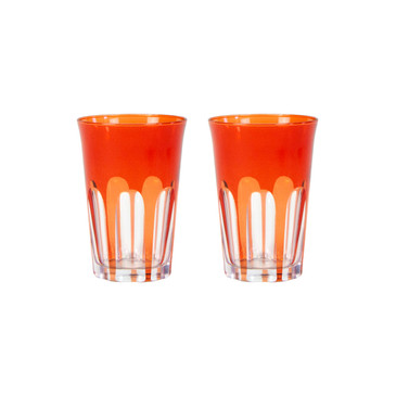 Rialto Glass Tumbler Set/2, Lolita