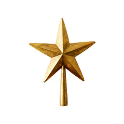 GOLD GILDED TREE TOPPER