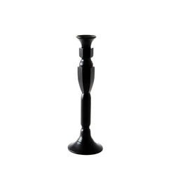 Georgian Candlestick, No. 1, Black  