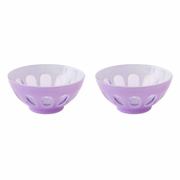Rialto Glass Bowl Set/2, Lupine