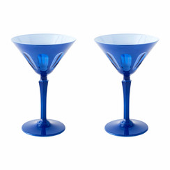Rialto Glass Martini Set/2, Duchess