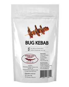 Edible Insects Bug Kebab