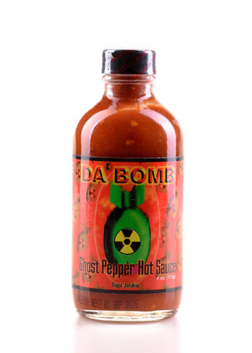 Da Bomb Ghost Pepper Hot Sauce Newport Jerky Company