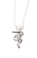 Rusty Brown Caduceus Vet Necklace