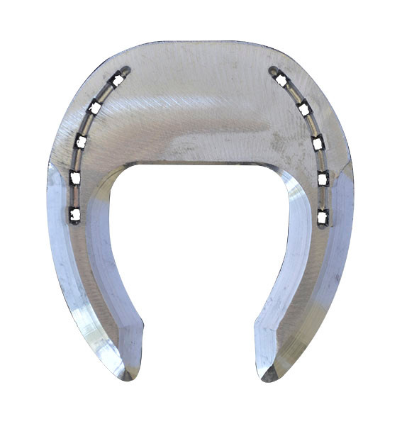 Aluminum wide toe horseshoe