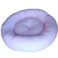 Toxin Free Double Velour Fleece Small Breed Bolster Bed  