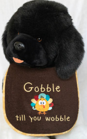 Gobble Till You Wobble Drool Bib