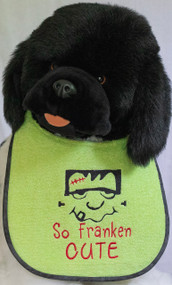 Franken Cute Dog Drool Bib