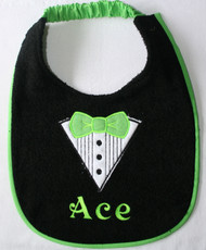 Tuxedo bib in special colors