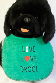 Live Love Drool Dog Drool Bib Special Order