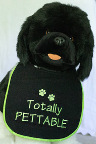 Totally Pettable Drool Bib Special Order