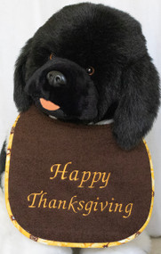 Happy Thanksgiving Drool Bib