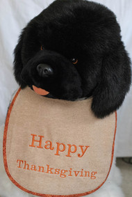 Happy Thanksgiving Drool Bib