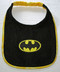 Black terry drool bib