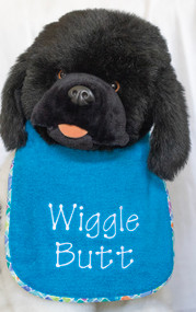 Wiggle Butt Dog Drool Bib