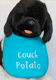 Couch Potato Dog Drool Bib Special Order