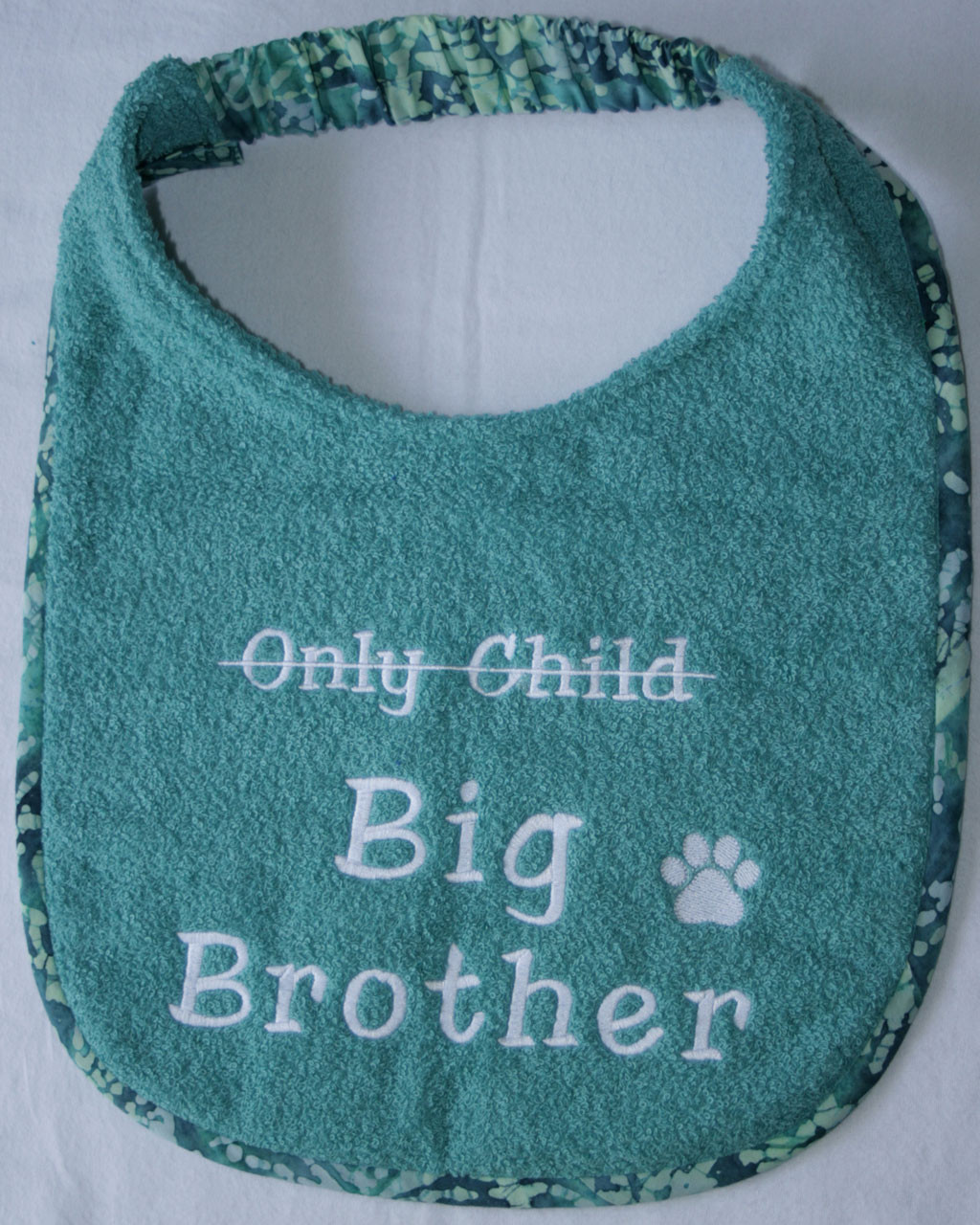 big brother birth announcement