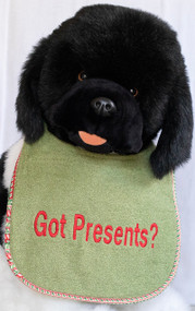 Got Presents? Dog Drool Bib Special Order