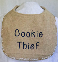 Cookie Thief Dog Drool Bib Special Order